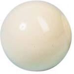 Stødbal 57,2 - 60,3 mm hvid Stødbal 57,2 - 60,3 mm hvid