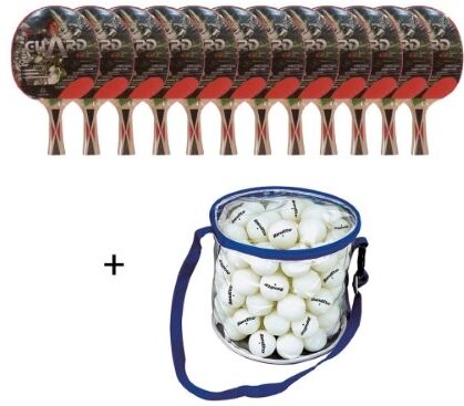 Dragon Bat Value pakke m/ 12 bats og 100 bolde Dragon Bat Value pakke m/ 12 bats og 100 bolde