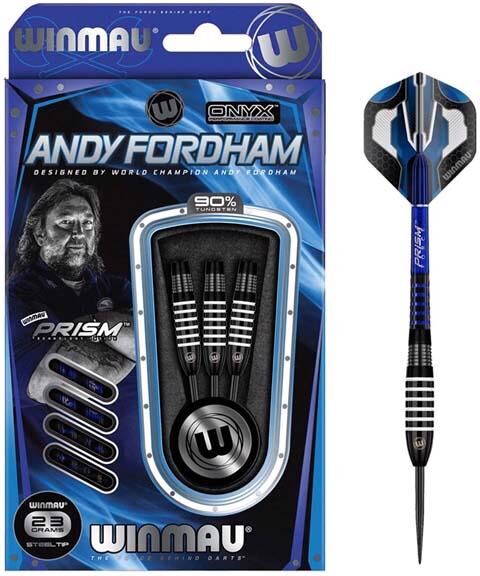 Andy Fordham 90% NT steeltip dartpile fra Winmau - 23 gram Andy Fordham 90% NT steeltip dartpile fra Winmau - 23 gram