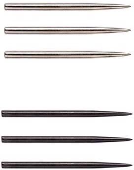 Standard points fra Winmau, 32 mm SØLV Standard points fra Winmau, 32 mm SØLV