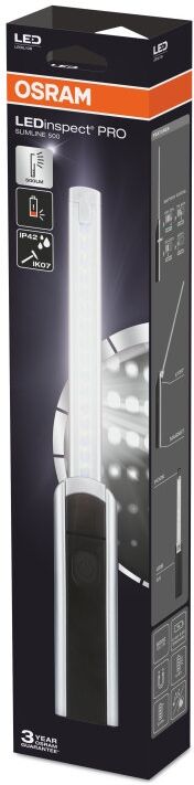 Osram Ledil108 Ledinspect Pro Slimline 500 Genopladelig Lygte Osram Ledil108 Ledinspect Pro Slimline 500 Genopladelig Lygte