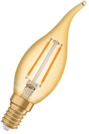 Ledvance Led Vintage 1906 Kerte Vindstød 1,5w=12w E14 Ledvance Led Vintage 1906 Kerte Vindstød 1,5w=12w E14