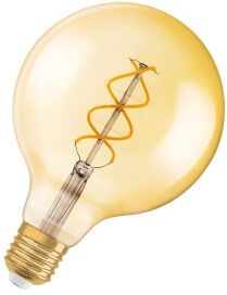 Ledvance Led Vintage 1906 Globe Spiral Gold 5w=25w E27 Ledvance Led Vintage 1906 Globe Spiral Gold 5w=25w E27