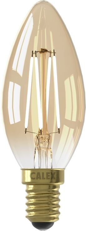 Calex 474489 Led Kerte 3,5w Gold Deko E14 2100k Dæmpbar Calex 474489 Led Kerte 3,5w Gold Deko E14 2100k Dæmpbar