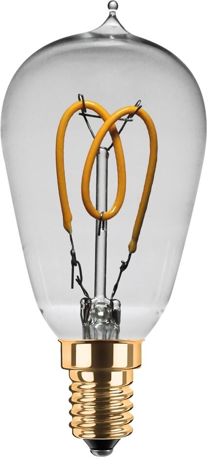 Segula 50522 Snoet Klar Led Rustikapære 2,7w E14 Dæmpbar Segula 50522 Snoet Klar Led Rustikapære 2,7w E14 Dæmpbar