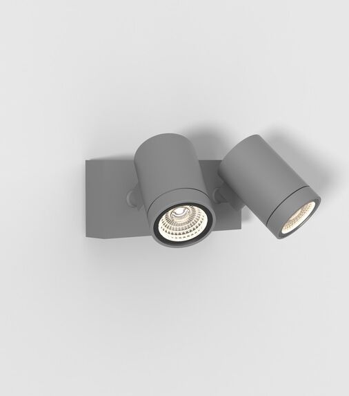 Astro 1401003 Bayville Led Twin Spot 230v Ip65 Grå Astro 1401003 Bayville Led Twin Spot 230v Ip65 Grå