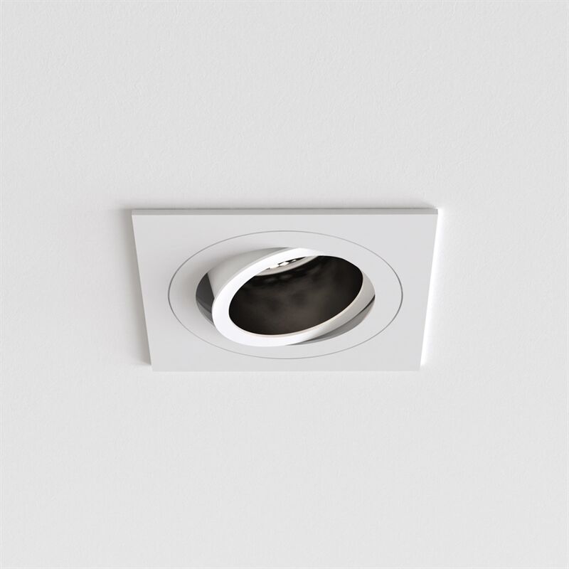 Astro Pinhole Slimline Square Adjustable Gu10 Mat Hvid Astro Pinhole Slimline Square Adjustable Gu10 Mat Hvid