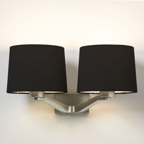 Astro 7478 Montclair Twin Væglampe Mat Nikkel Astro 7478 Montclair Twin Væglampe Mat Nikkel