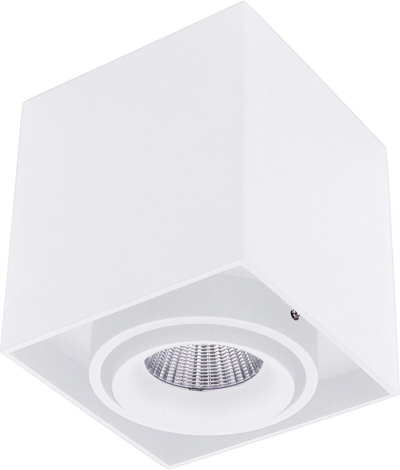 Lightbox 1x8w Led Loftspot Hvid Lightbox 1x8w Led Loftspot Hvid