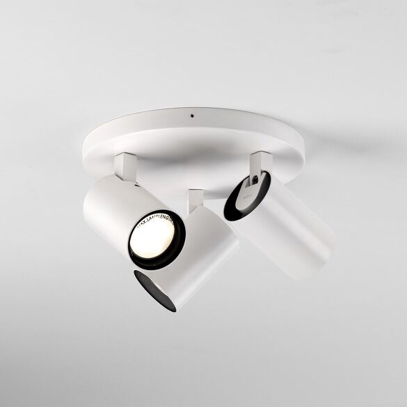 Astro 1393002 Aqua Triple Round Hvid Spot Til Påbyg Ip44 Astro 1393002 Aqua Triple Round Hvid Spot Til Påbyg Ip44