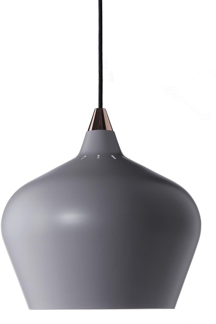 Cohen Xl Metal Pendel Ø32 Cm I Mat Lys Grå Cohen Xl Metal Pendel Ø32 Cm I Mat Lys Grå