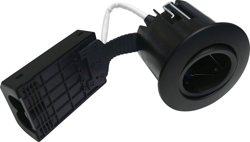 Quick Install 1209 Indbygningsspot Gu10 Mat Sort Quick Install 1209 Indbygningsspot Gu10 Mat Sort