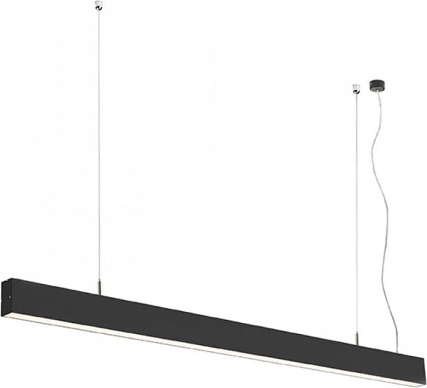 Slim Pesante 35 Pendel Led 40w L120cm I Alu Eller Sort Slim Pesante 35 Pendel Led 40w L120cm I Alu Eller Sort
