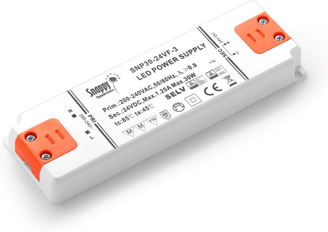 Snappy Led Trafo 24v Dc 30w Ip20 Snappy Led Trafo 24v Dc 30w Ip20