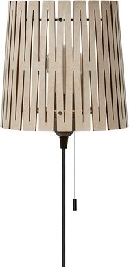 Wood Six Væglampe I Birch Wood Six Væglampe I Birch