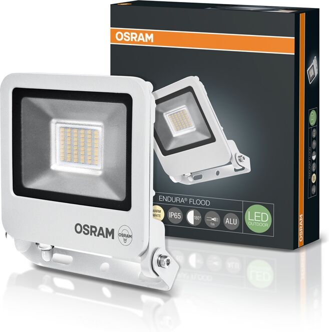 Endura Led Projektør 30w 3000k Hvid Ip65 Ean:4058075239654 Endura Led Projektør 30w 3000k Hvid Ip65 Ean:4058075239654