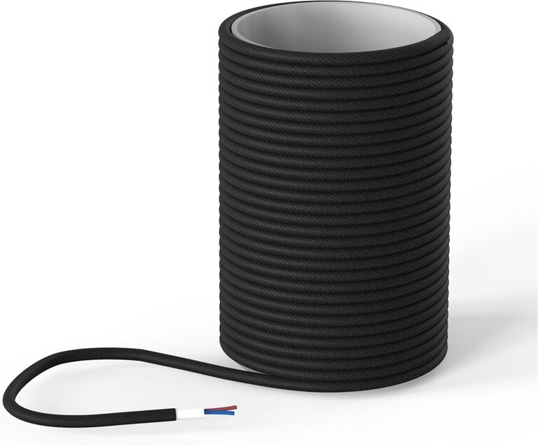 25 Meter Calex Sort Stofledning 2x0,75" 25 Meter Calex Sort Stofledning 2x0,75"