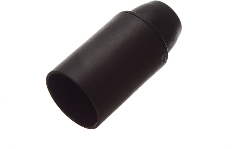 Plast Fatning E14 Med Klemnippel Sort Plast Fatning E14 Med Klemnippel Sort