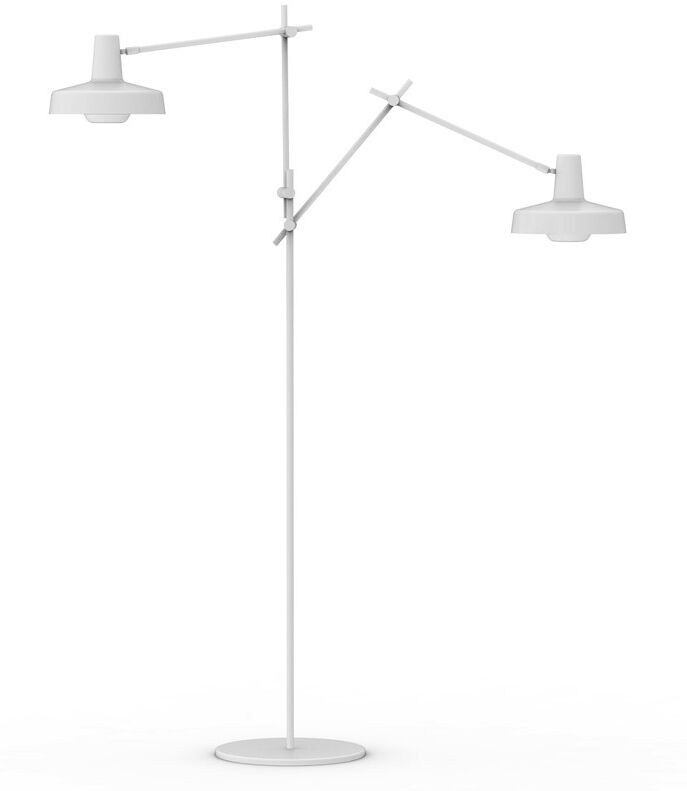 Grupa  Arigato 2 Gulvlampe Hvid E27 Med Gulvfod Grupa  Arigato 2 Gulvlampe Hvid E27 Med Gulvfod