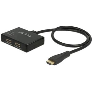 Delock Hdmi 4k/30hz Splitter - 2 Vejs