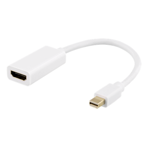 Mini Displayport Til Hun Hdmi - 4k/60hz - Hvid