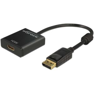 Delock Displayport 1.2 Til Hdmi - Eyefinity - 4k - Aktiv - Sort