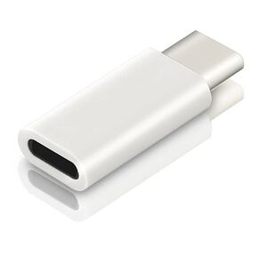 Lightning Hun Til Usb-C Han Adapter - Hvid