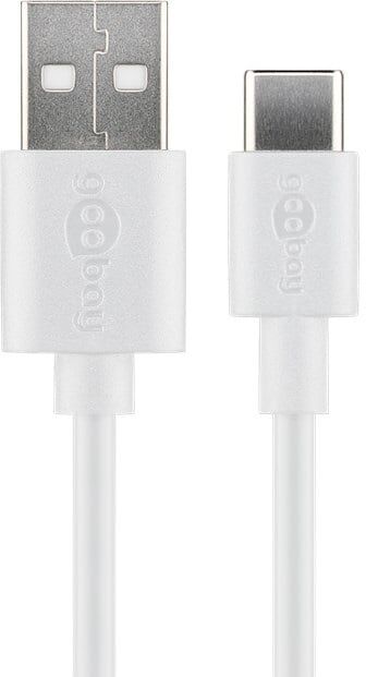 Huawei Usb-C 3.1 Til Usb-A 2.0 Han Kabel - Hvid - 0.10 M