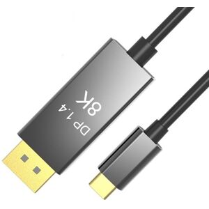 Usb-C Til Displayport 1.4 Kabel - 8k - 30hz - 2 M