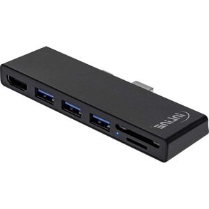 Usb-C Surface Pro 4/5/6 Hub - Sort - 6 Vejs