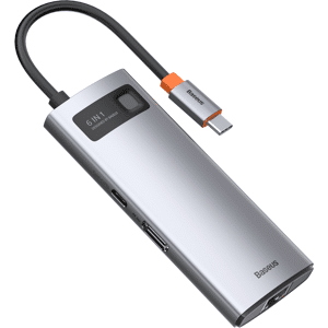 Baseus Metal Gleam Usb-C Hub 6in1 - Space Grey