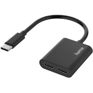 Hama Usb-C Audio/charging Adapter - 2-I-1