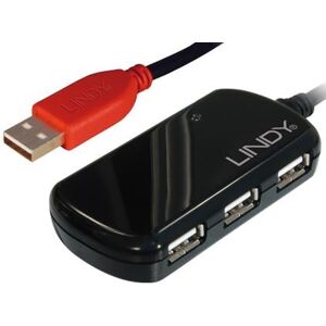 Lindy Usb 2.0 Booster Forlænger Hub - 12 M