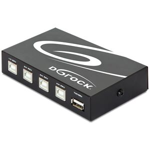 Delock Usb Switch - Manuel Styring - 4 Vejs