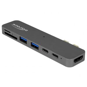 Delock Usb-C Macbook Hub - 5k Usb-C - 6 Vejs