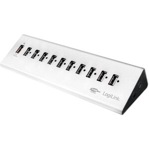 Logilink - Usb 2.0 Fast Charge Hub - 11 Vejs