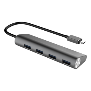 Usb-C Hub Til 4 X 3.0 Usb - 4 Vejs