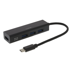 Usb-C Hub Til 4 X Usb - Sort