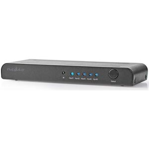 Nedis Uhd 4k Aktiv Hdmi 2.0 Switch - 18 Gbps - Hdcp 2.2 - 5 Vejs