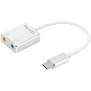 Sandberg Usb-C Headset Adapterkabel - Mic & Højtaler