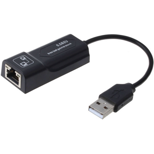 Usb 2.0 Netværkskort - 10/100 Mbps - 1xrj45 - Sort