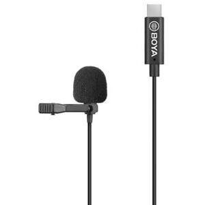Boya By-M3 - Lavalier-Mikrofon Med Usb-C-Stik - Sort