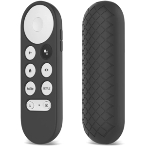 Silikone Cover Til Chromecast Google Tv Remote - Sort