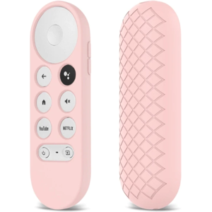 Silikone Cover Til Chromecast Google Tv Remote - Pink