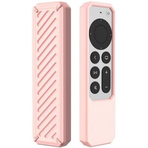 Beskyttelses Cover Til Apple Tv 4k 2.Gen Fjernbetjening - Pink