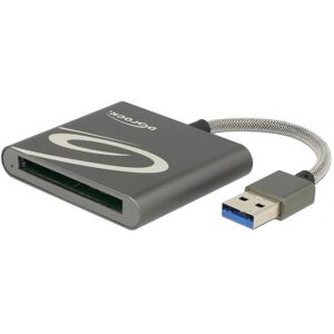 Delock Usb-A 3.0 Cfast Kortlæser - Sølv