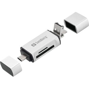 Sandberg Kortlæser Usb-C / Usb-A / Microusb