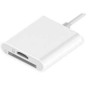 Apple Lightning Sd/micro Sd Kortlæser - Hvid