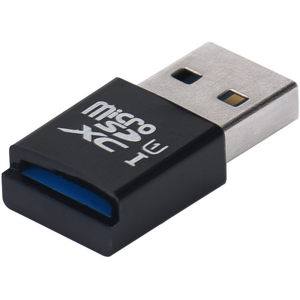 Usb 3.0 Micro Sd Kortlæser - Sort