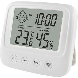 Digitalt Indendørs Termometer/hygrometer - Hvid